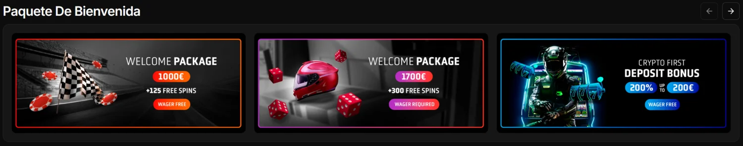 Stakeprix Casino El paquete de bienvenida